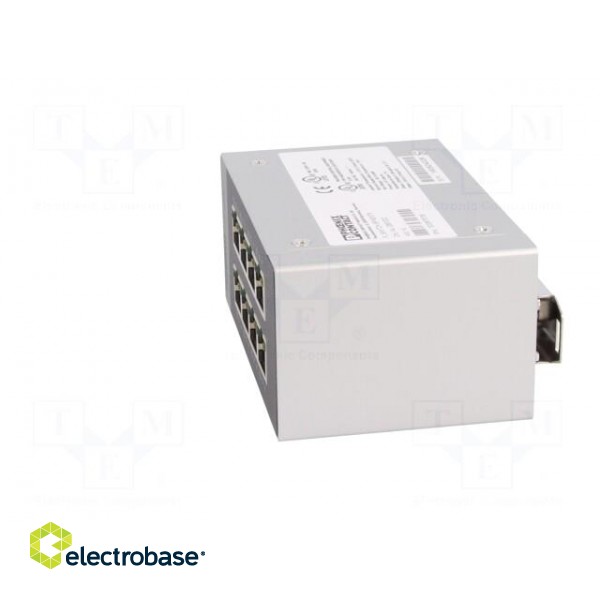 Industrial module: switch Ethernet | unmanaged | 9÷32VDC | RJ45 image 3