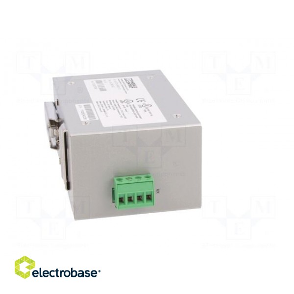 Industrial module: switch Ethernet | unmanaged | 9÷32VDC | RJ45 paveikslėlis 7