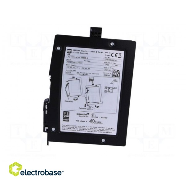 Switch Ethernet | unmanaged | Number of ports: 8 | 9÷60VDC | RJ45 image 7