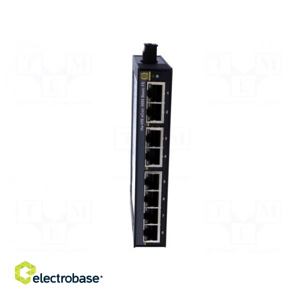 Switch Ethernet | unmanaged | Number of ports: 8 | 9÷60VDC | RJ45 image 9