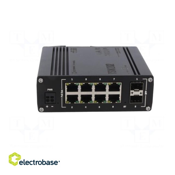 Switch PoE Ethernet | managed | Number of ports: 10 | 7÷57VDC | IP30 фото 9