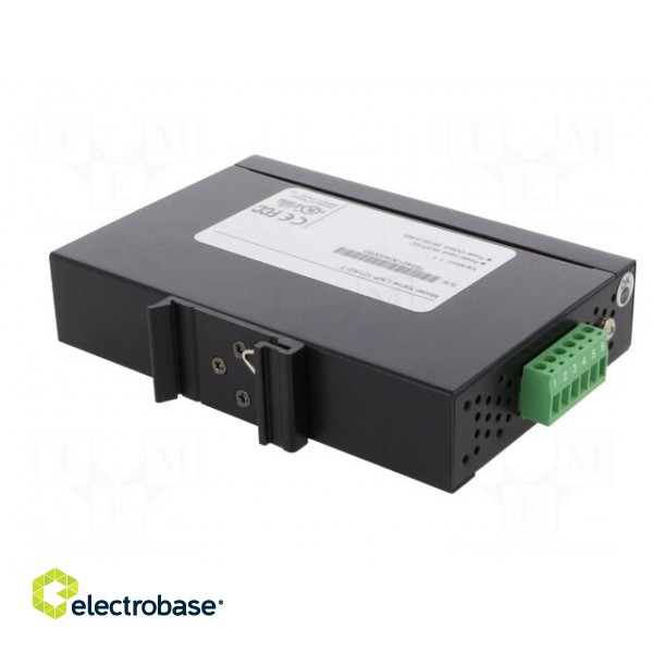Industrial module: switch PoE Ethernet | unmanaged | 44÷57VDC paveikslėlis 8