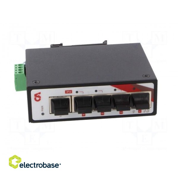 Industrial module: switch PoE Ethernet | unmanaged | 48÷55VDC фото 9