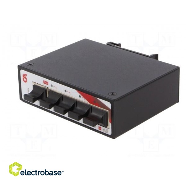 Industrial module: switch PoE Ethernet | unmanaged | 48÷55VDC фото 2