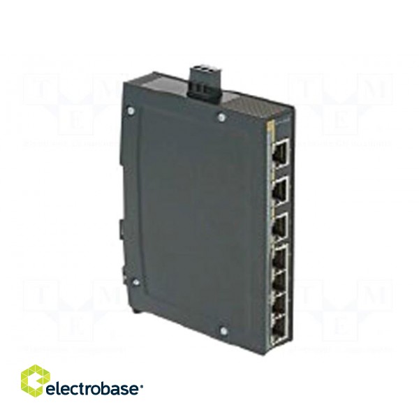 Switch PoE Ethernet | unmanaged | Number of ports: 7 | 9÷60VDC | RJ45
