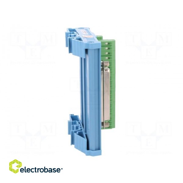 Terminal block | for DIN rail mounting | D-Sub 37pin,female image 7
