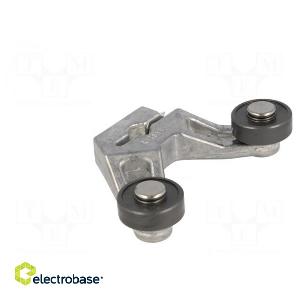 Driving head | lever R 38,1mm, plastic roller Ø19,05mm, double image 8