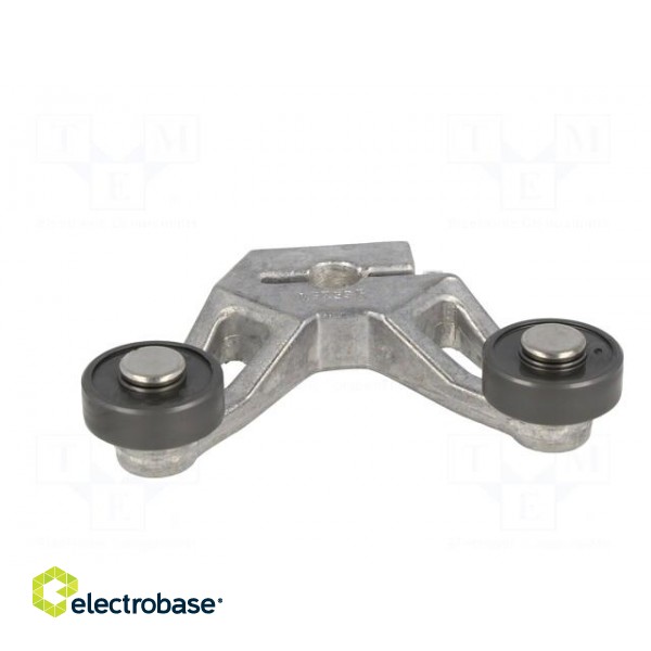 Driving head | lever R 38,1mm, plastic roller Ø19,05mm, double image 9