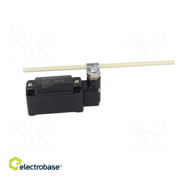 Limit switch | adjustable fiber glass rod, R 19- 189mm | NO + NC paveikslėlis 7
