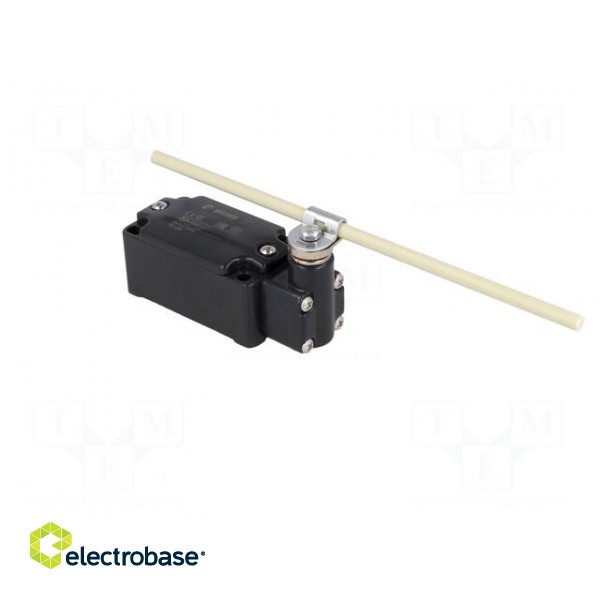 Limit switch | adjustable fiber glass rod, R 19- 189mm | NO + NC paveikslėlis 8