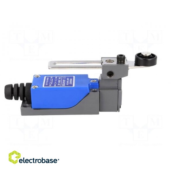 Limit switch | adjustable lever R 20-72mm, roller Ø18mm | 5A image 7