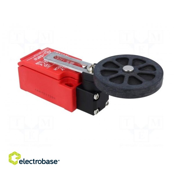 Limit switch | adjustable lever R 31-65mm, rubber rollerØ50mm image 8