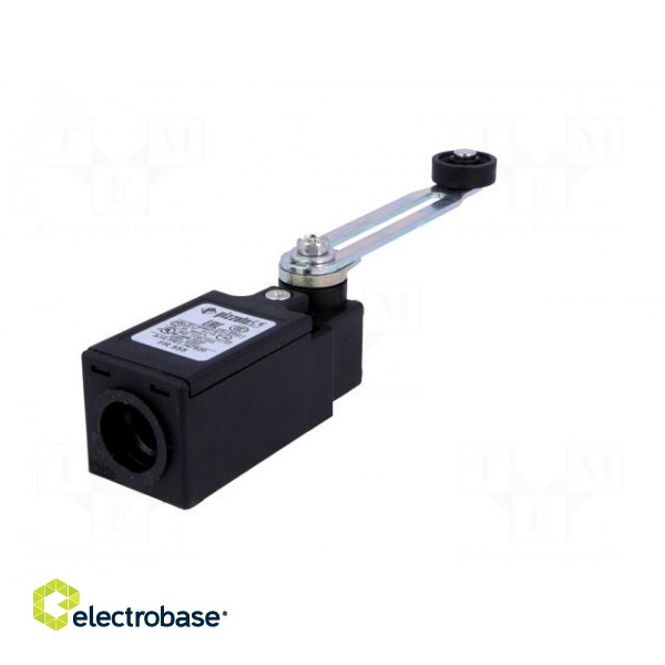 Limit switch | adjustable lever R 53-112mm, roll Ø20mm | NO + NC image 6