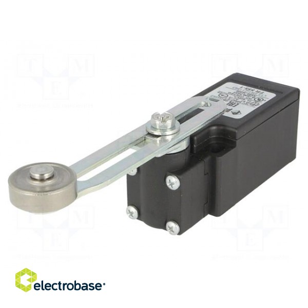 Limit switch | adjustable lever, roller,steel roller Ø20mm image 1