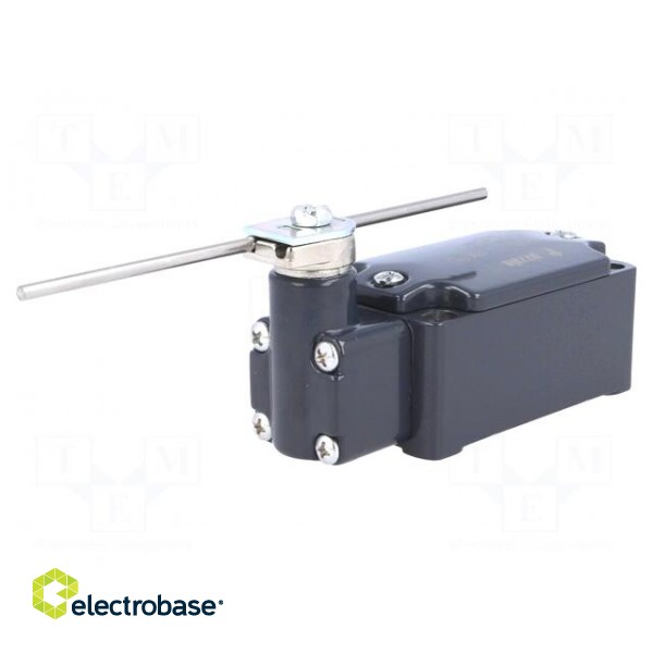 Limit switch | adjustable plunger, length R 19-116mm | NO + NC image 1