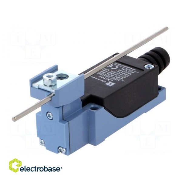 Limit switch | adjustable plunger, length R 30-118mm | NO + NC image 1