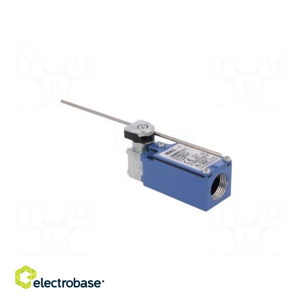 Limit switch | adjustable plunger, max length 170mm | NO + NC фото 4