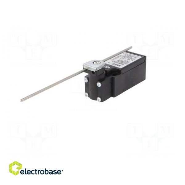 Limit switch | adjustable plunger, max length 170mm | NO + NC image 2