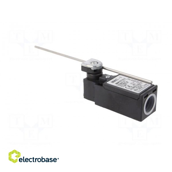 Limit switch | adjustable plunger, max length 170mm | NO + NC image 4