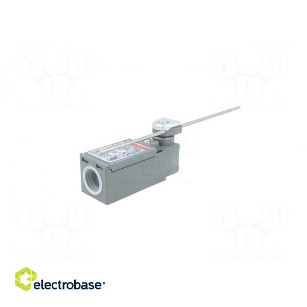 Limit switch | adjustable plunger, max length 177,5mm | NO + NC фото 6
