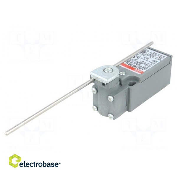 Limit switch | adjustable plunger, max length 177,5mm | NO + NC image 1