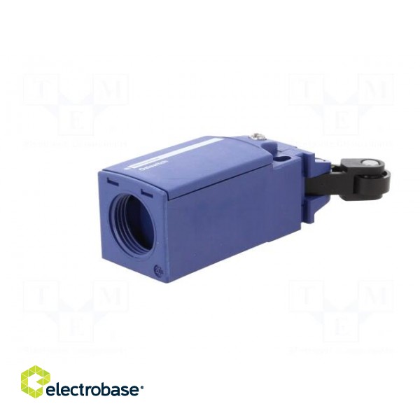 Limit switch | lever R 22mm, plastic roller Ø14mm | NO + NC | 10A фото 6