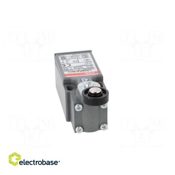 Limit switch | lever R 26,5mm, plastic roller Ø18mm | NO + NC image 9