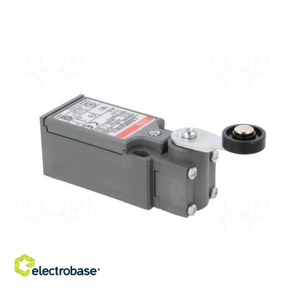 Limit switch | lever R 26,5mm, plastic roller Ø18mm | NO + NC фото 8