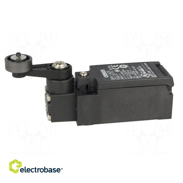Limit switch | lever R 26mm, plastic roller Ø17,5mm | NO + NC фото 3