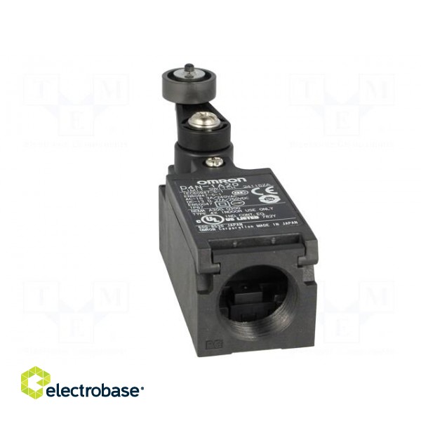 Limit switch | lever R 26mm, plastic roller Ø17,5mm | NO + NC фото 5