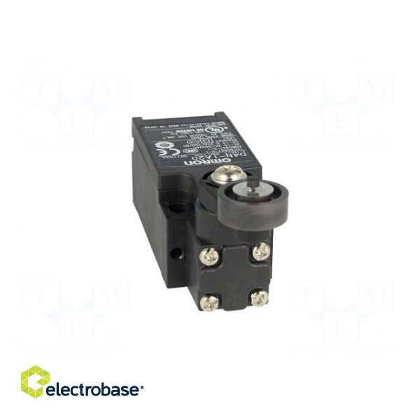 Limit switch | lever R 26mm, plastic roller Ø17,5mm | NO + NC фото 9