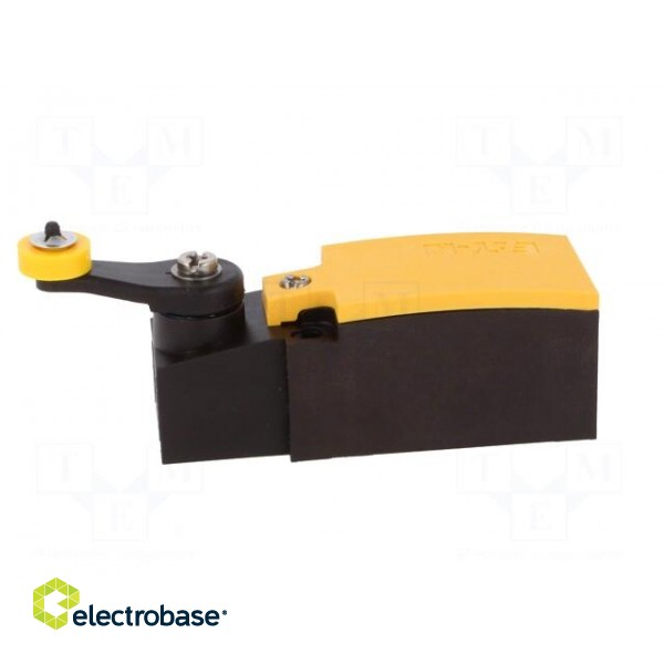 Limit switch | lever R 27mm, plastic roller Ø14mm | NO + NC | 6A фото 3