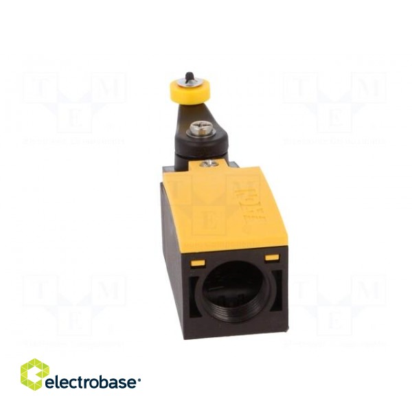Limit switch | lever R 27mm, plastic roller Ø14mm | NO + NC | 6A фото 5