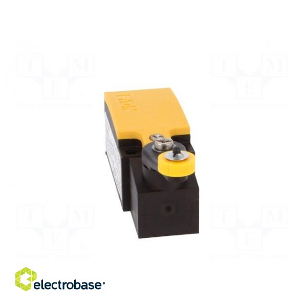 Limit switch | lever R 27mm, plastic roller Ø14mm | NO + NC | 6A фото 9