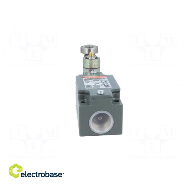 Limit switch | lever R 30mm, metallic roller 22mm | NO + NC | 10A фото 5