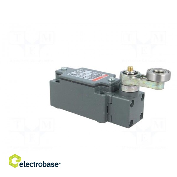 Limit switch | lever R 30mm, metallic roller 22mm | NO + NC | 10A image 8