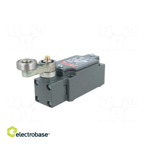 Limit switch | lever R 30mm, metallic roller 22mm | NO + NC | 10A фото 2