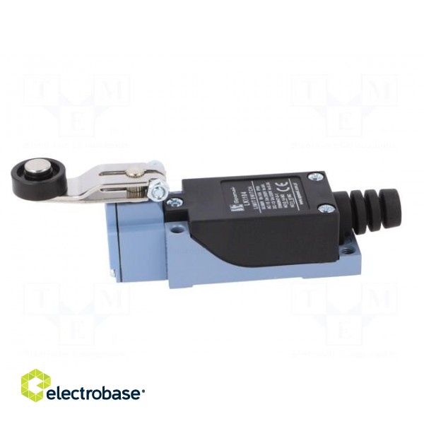 Limit switch | lever R 30mm, plastic roller Ø18mm | NO + NC | 5A image 3