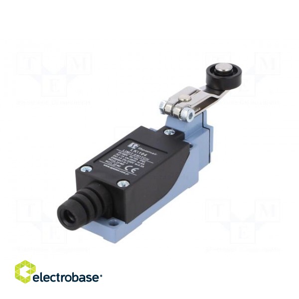 Limit switch | lever R 30mm, plastic roller Ø18mm | NO + NC | 5A image 6