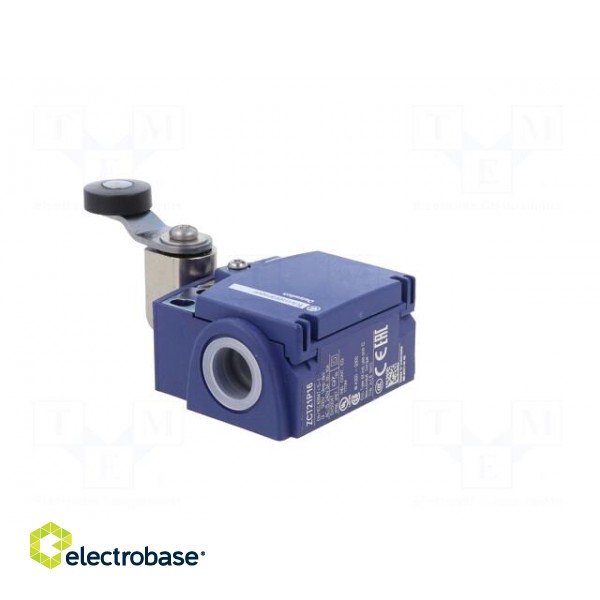 Limit switch | lever R 33mm, plastic roller Ø19mm | NO + NC | 10A фото 4