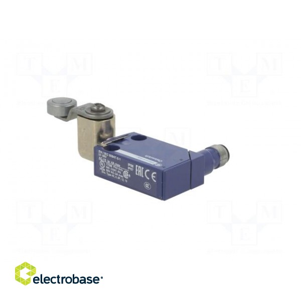 Limit switch | lever R 34,4mm, metallic roller 16mm | NO + NC | 6A фото 4