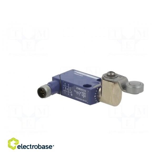 Limit switch | lever R 34,4mm, metallic roller 16mm | NO + NC | 6A фото 8