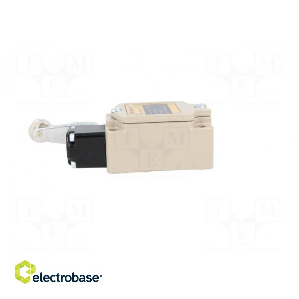 Limit switch | lever R 38mm, metal roller Ø17,5mm | NO + NC | 10A image 3