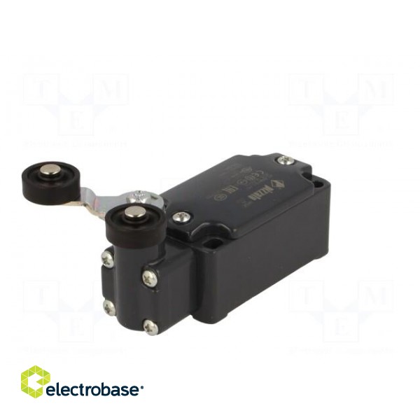 Limit switch | lever R 40mm, plastic roller Ø20mm, double | 10A image 6