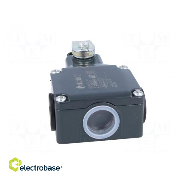 Limit switch | lever R 40mm, plastic roller Ø20mm | NO + NC | 10A фото 5
