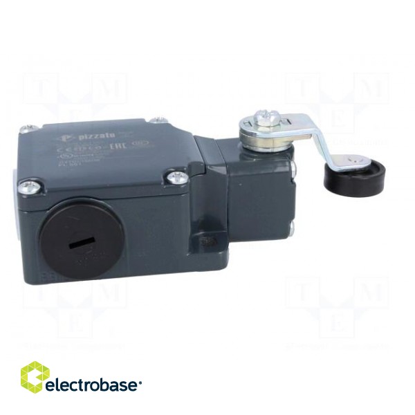 Limit switch | lever R 40mm, plastic roller Ø20mm | NO + NC | 10A фото 7