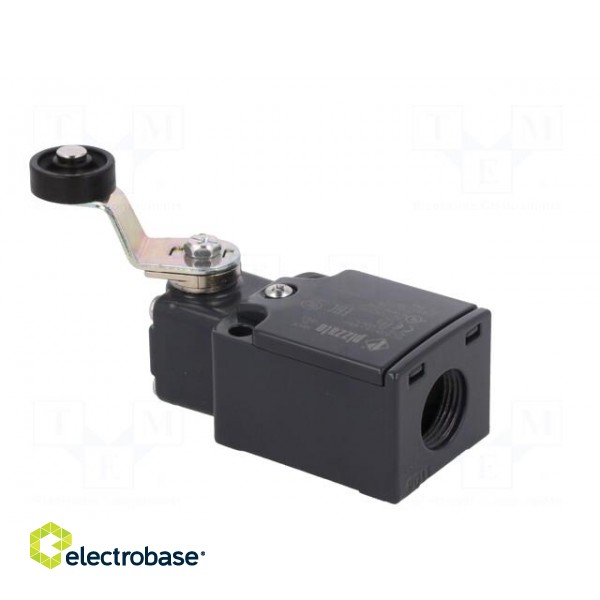 Limit switch | lever R 40mm, plastic roller Ø20mm | NO + NC | 6A фото 4