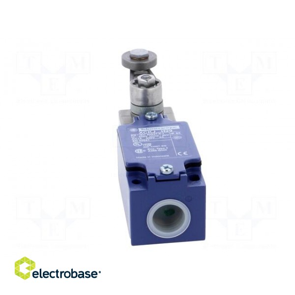 Limit switch | lever R 41mm, metal roller Ø22mm | NO + NC | 10A image 5