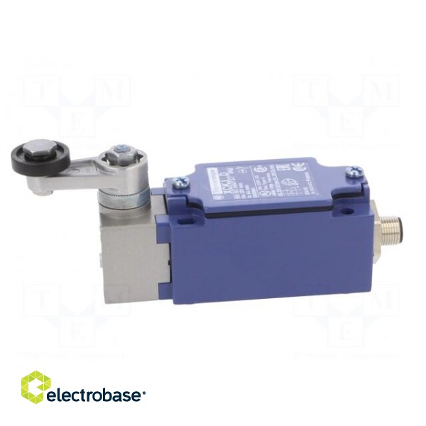 Limit switch | lever R 41mm, plastic roller Ø22mm | NO + NC | 10A image 3