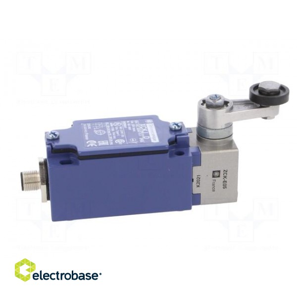 Limit switch | lever R 41mm, plastic roller Ø22mm | NO + NC | 10A фото 7